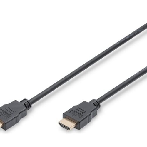 Digitus | HDMI High Speed with Ethernet Connection Cable | Black | HDMI male (type A) | HDMI male (type A) | HDMI to HDMI | 2 m