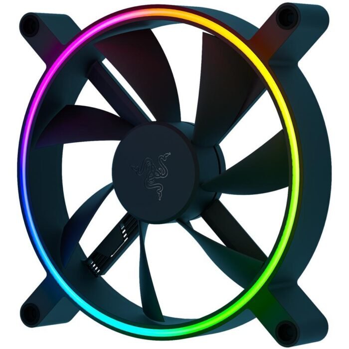 Razer | Kunai Chroma RGB 140mm LED | PWM Performance Fan - 1 Pack | Hydraulic​