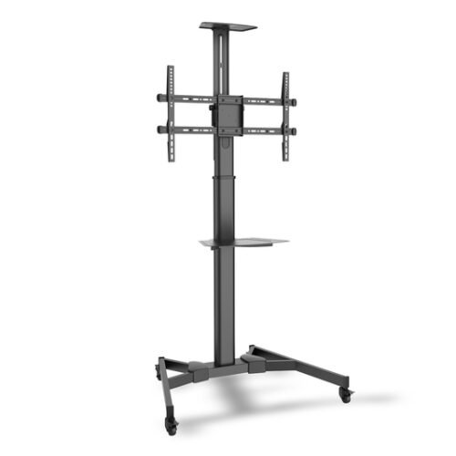 Digitus | Floor stand | TV-Cart for screens up to 70", max. 50kg wheelbase, VESA max. 600x400 | Tilt | 37-70 " | Maximum weight (capacity) 50 kg | Black