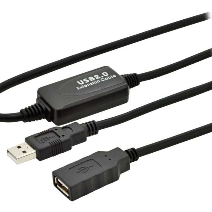 Digitus | Active USB 2.0 Repeater/Extension Cable | DA-73100-1 | USB 2.0 USB A (Male) | USB A (Female)