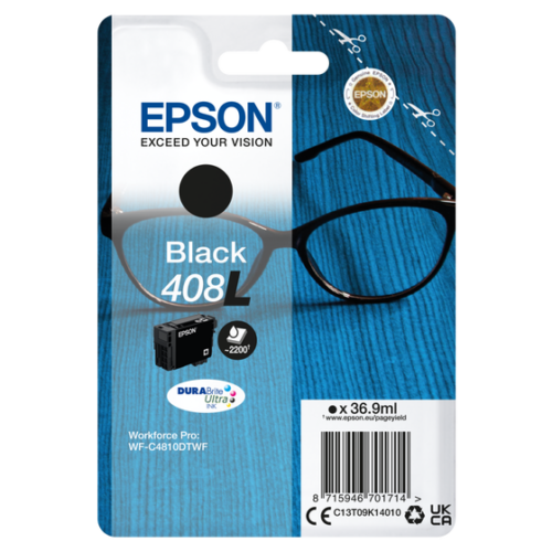 Epson 408L | DURABrite Ultra Ink | Black