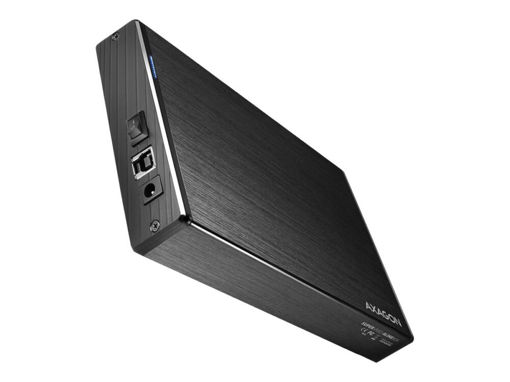 AXAGON | Compact aluminum USB 3.2 Gen 1 external box SATA intended for 3.5" HDD