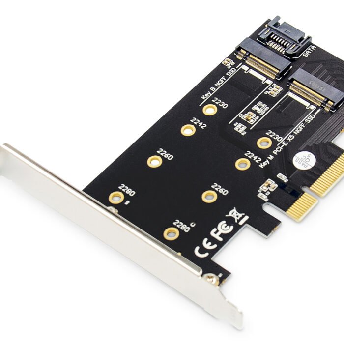 Digitus | M.2 NGFF / NVMe SSD PCI Express 3.0 (x4) Add-On Card | DS-33170