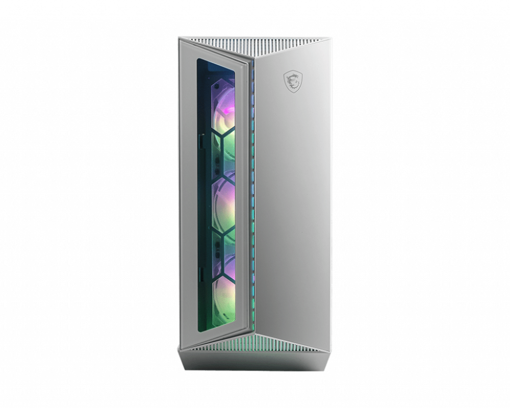 MSI | MPG GUNGNIR 110R | Side window | White | Mid-Tower | Power supply included No | ATX - Image 3