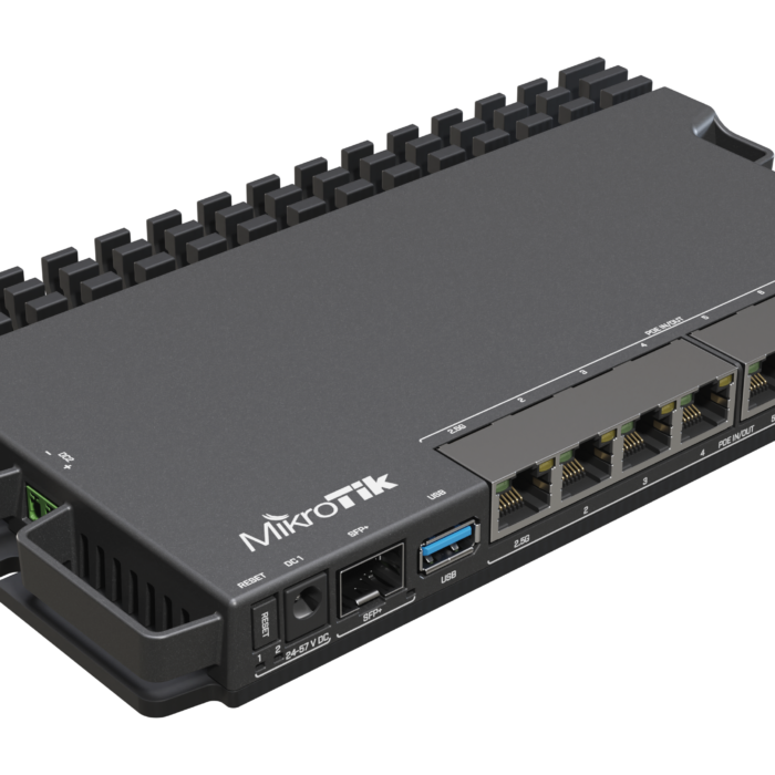 RouterBOARD | RB5009UPr+S+IN | No Wi-Fi | 10/100/1000 Mbit/s | Ethernet LAN (RJ-45) ports 7 | Mesh Support No | MU-MiMO No | No mobile broadband