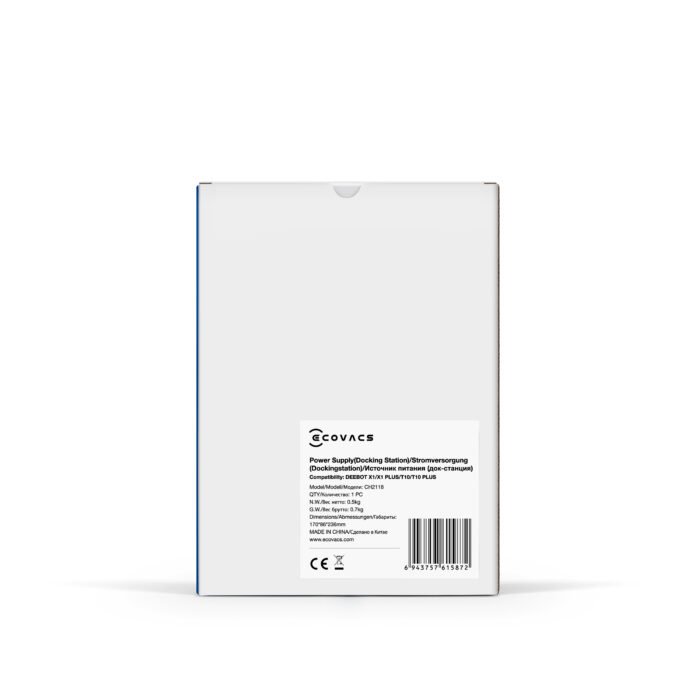 Ecovacs | Charging Dock (EU) | CH2118 | Black