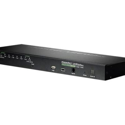Aten | 8-Port PS/2-USB VGA KVM Switch with Daisy-Chain Port and USB Peripheral Support | CS1708A | Warranty 24 month(s)