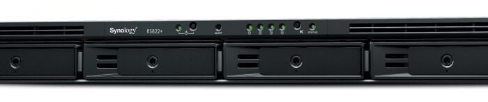 Synology | RackStation | RS822+ 4-Bay NAS Enclosure | AMD Ryzen | V1500B | Processor frequency 2.2 GHz | 2 GB | DDR4