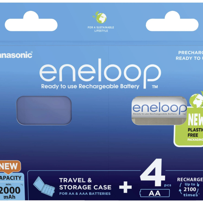 Panasonic | ENELOOP BK-3MCDEC4BE | AA | 2000 mAh | 4 pc(s)