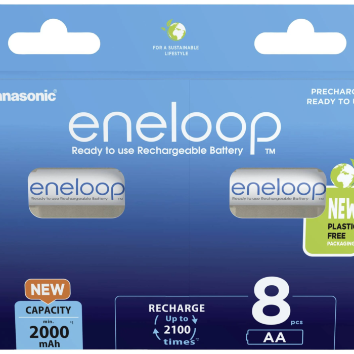 Panasonic | ENELOOP BK-3MCDE/8BE | AA | 2000 mAh | 8 pc(s)