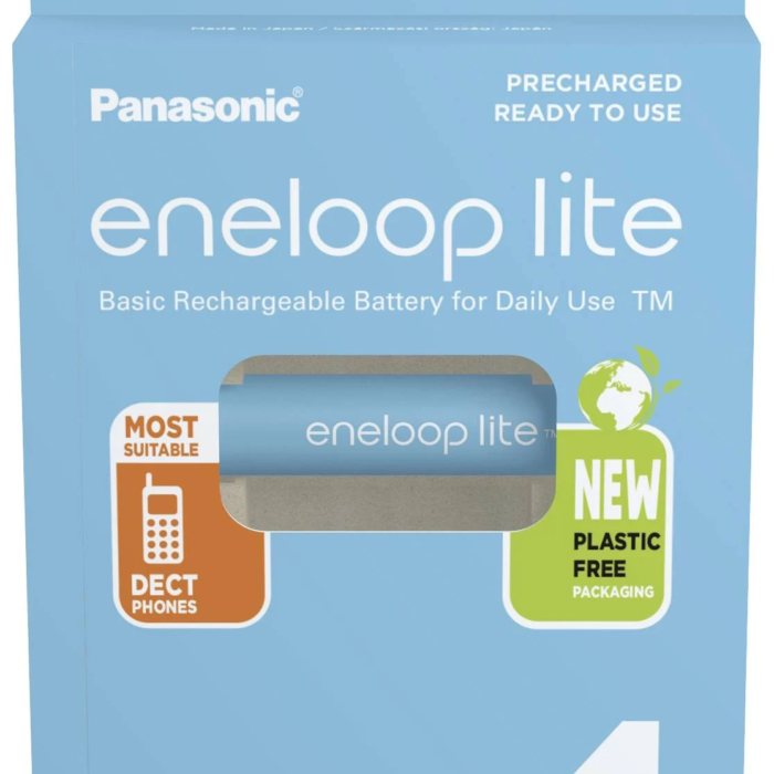 Panasonic | ENELOOP Lite BK-4LCCE/4BE | AAA | 550 mAh | 4 pc(s)