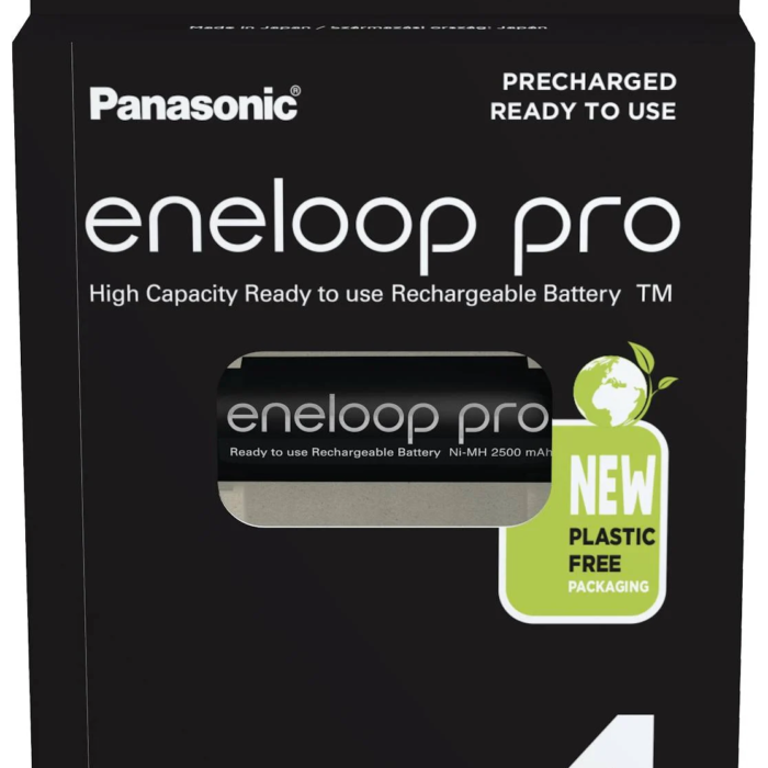 Panasonic | ENELOOP Pro BK-3HCDE/4BE | AA | 2500 mAh | 4 pc(s)
