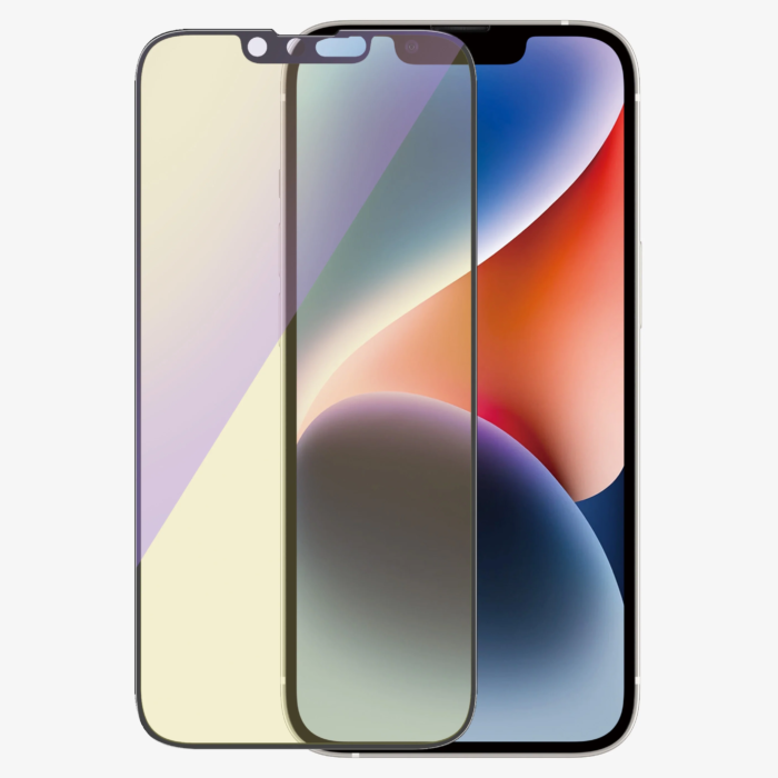 PanzerGlass | Screen protector | Apple | iPhone 14/13/13 Pro | Glass | Black | Ultra-Wide Fit; Scratch resistant; Shock resistant; Easy installation; Anti-blue light; Eye protection; Diamond strength; Antibacterial; Fingerprint resistant | Anti-blue Light