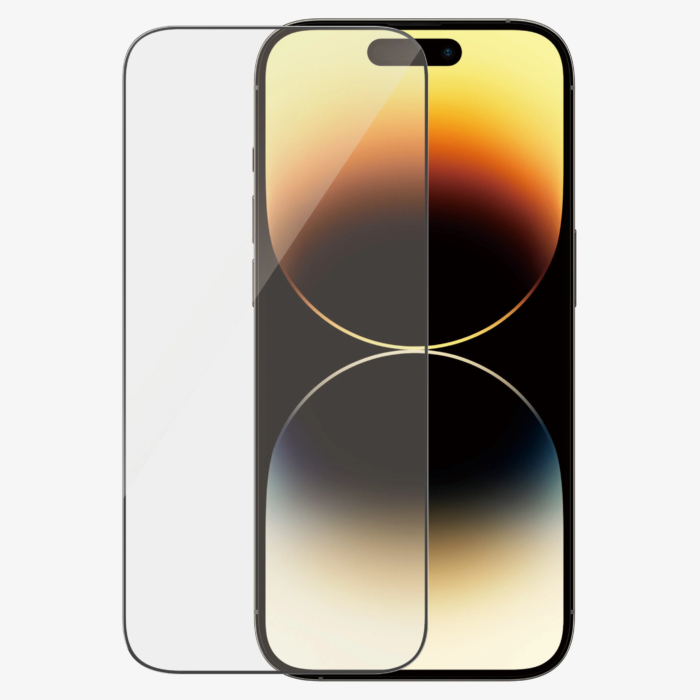 PanzerGlass | Screen protector | Apple | iPhone 14 Pro | Glass | Clear | Ultra-Wide Fit; Easy installation; Fingerprint resistant