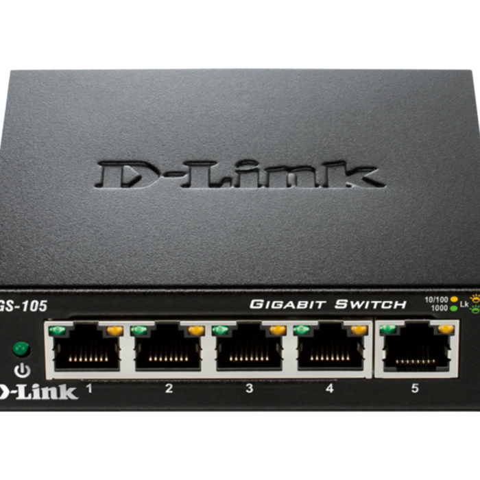 D-Link | Ethernet Switch | DGS-105/E | Unmanaged | Desktop | Gigabit Ethernet (copper) ports quantity 5 | 60 month(s)