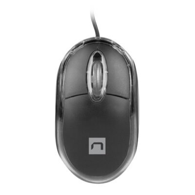 Natec Mouse, Vireo 2, Wired, 1000 DPI, Optical, Black | Natec | Mouse | Optical | Wireless | Green | Robin