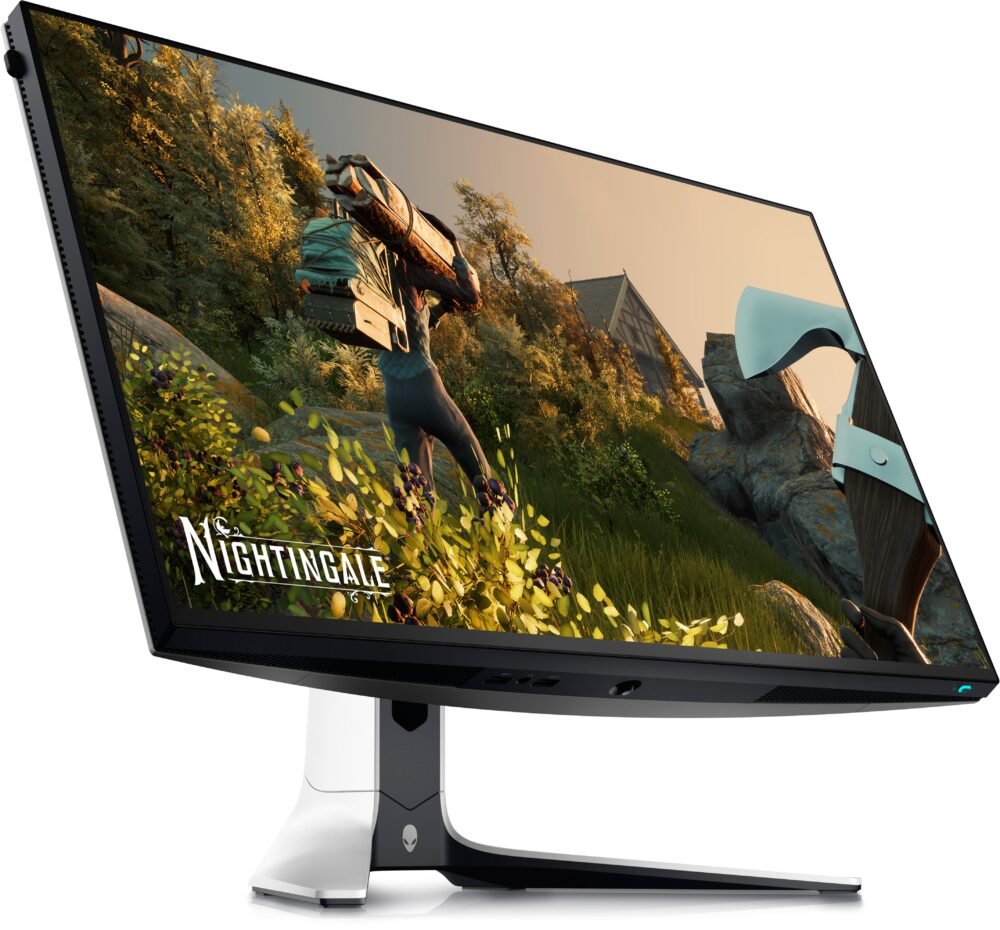 Dell | Gaming Monitor | AW2723DF | 27 " | IPS | QHD | 16:9 | 144-280 Hz | 1 ms | 2560 x 1440 | 600 cd/m² | HDMI ports quantity 2 | White | Warranty 36 month(s) - Image 2
