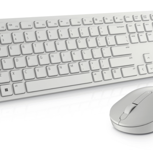 Dell | Keyboard and Mouse | KM5221W Pro | Keyboard and Mouse Set | Wireless | Mouse included | RU | White | 2.4 GHz