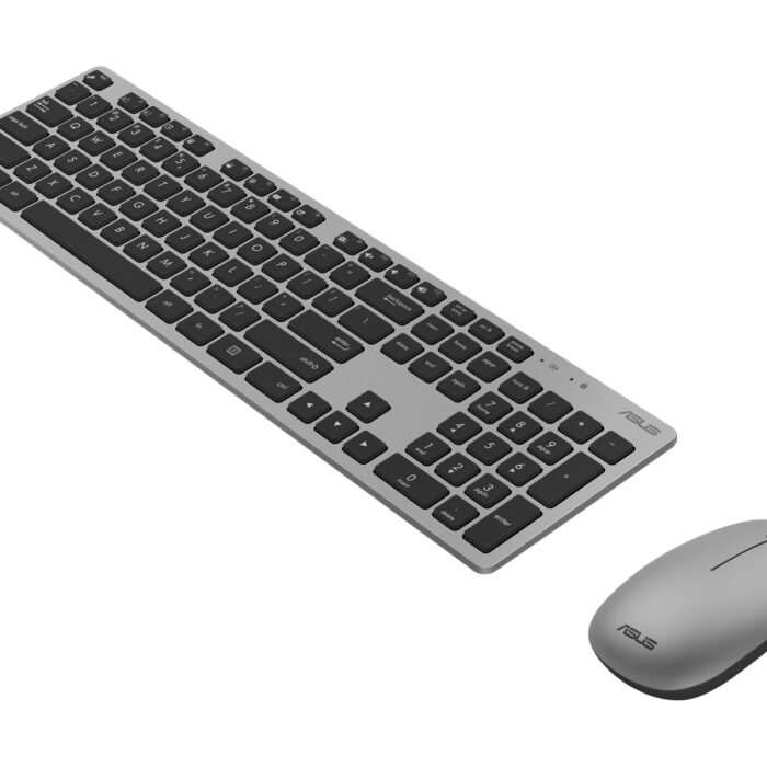 Asus | W5000 | Grey | Keyboard and Mouse Set | Wireless | Mouse included | RU | Grey | 460 g