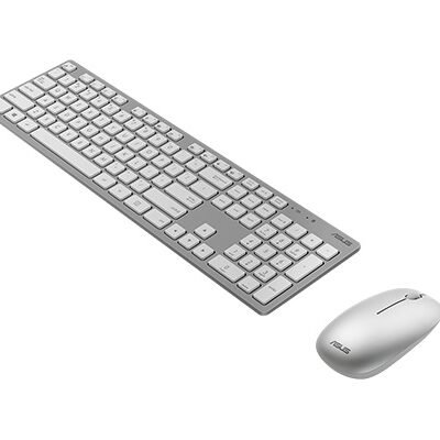 Asus | W5000 | Keyboard and Mouse Set | Wireless | Mouse included | EN | White | 460 g