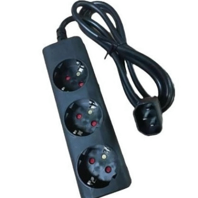 Eaton Output cable IEC-Schuko 10A C14 - 3x Schuko-Box | 1010081 | Sockets quantity 3