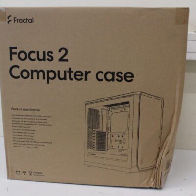 SALE OUT. Fractal Design Focus 2 Black Solid | Fractal Design | Focus 2 | Side window | Black Solid | Midi Tower | DAMAGED PACKAGING | Power supply included No | ATX