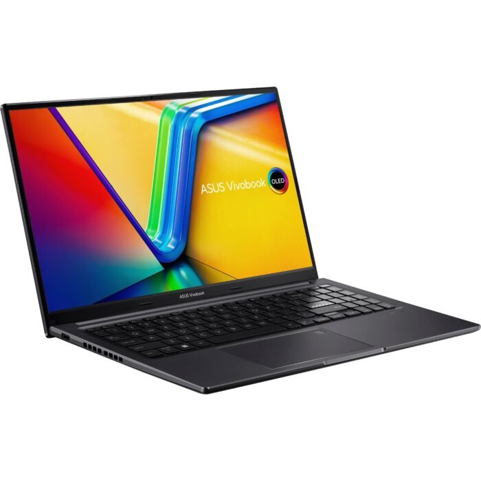 Asus | Vivobook 15 OLED M1505YA-MA085W | Indie Black | 15.6 " | OLED | 2.8K | 2880 x 1620 pixels | Glossy | AMD Ryzen 7 | 7730U | 16 GB | 8GB DDR4 on board + 8GB DDR4 SO-DIMM | Solid-state drive capacity 512 GB | AMD Radeon Graphics | Windows 11 Home | 802.11ax | Bluetooth version 5.0 | Keyboard language English | Keyboard backlit | Warranty 24 month(s) | Battery warranty 12 month(s)