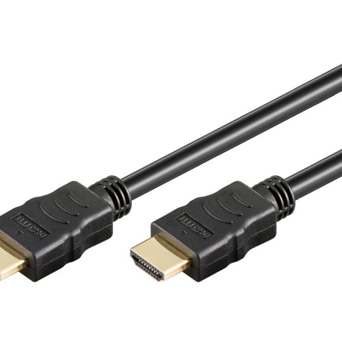 Goobay | High Speed HDMI Cable with Ethernet | Black | HDMI male (type A) | HDMI male (type A) | HDMI to HDMI | 10 m