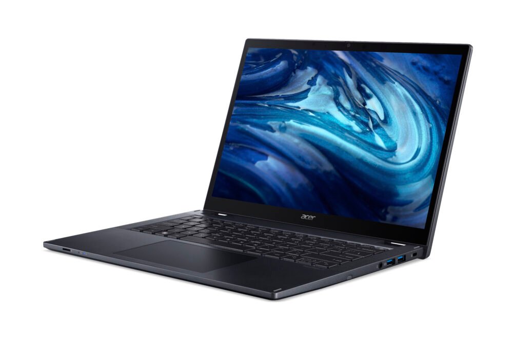 Acer | TravelMate | TMP414-52-784K | Blue | 14 " | IPS | WUXGA | 1920 x 1200 | Intel Core i7 | i7-1260P | 16 GB | Solid-state drive capacity 512 GB | Intel Iris Xe Graphics | No Optical drive | Windows 11 Pro | Keyboard language English | Keyboard backlit | Warranty 36 month(s) | Battery warranty 12 month(s) - Image 4
