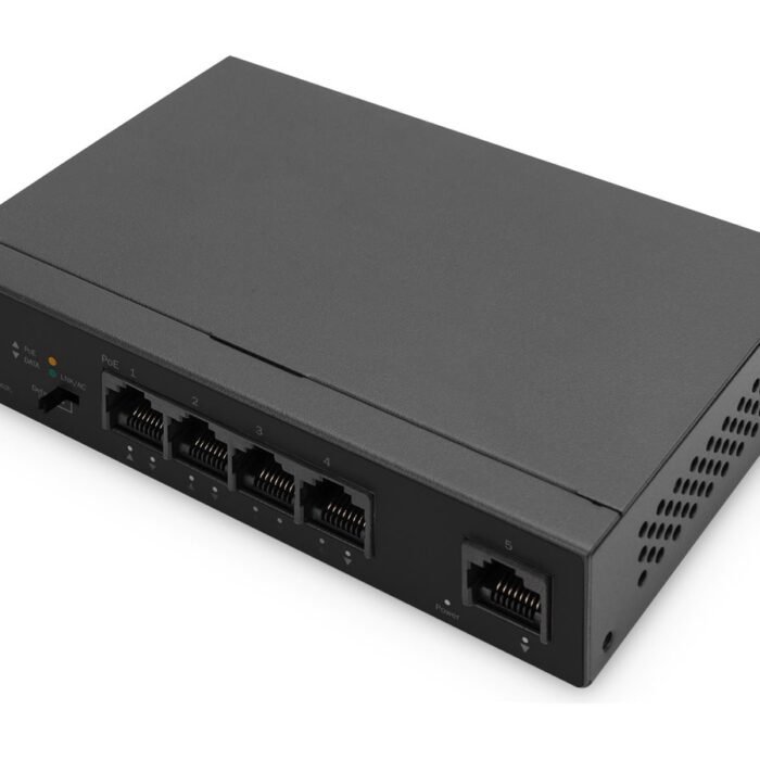 Digitus | 4 Port Gigabit PoE Switch | DN-95330-1 | Unmanaged | Desktop
