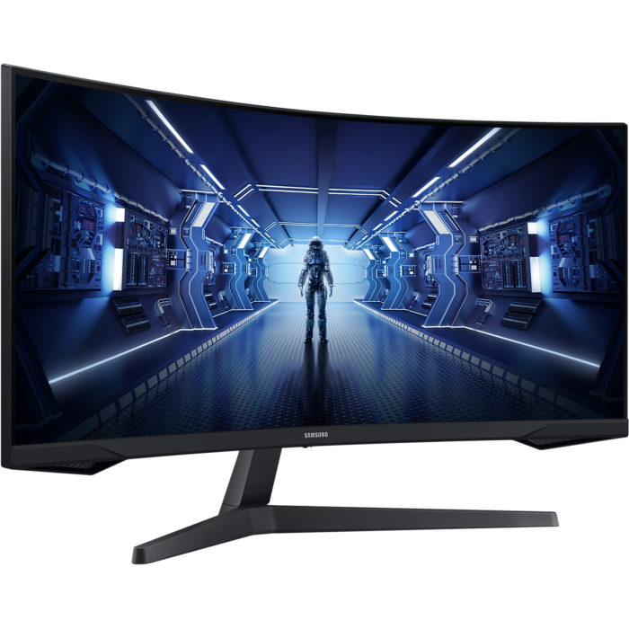 Samsung | Curved Monitor | LC34G55TWWPXEN | 34 " | VA | UWQHD | 21:9 | 165 Hz | 1 ms | 3440 x 1440 | 250 cd/m² | HDMI ports quantity 1 | Black | Warranty 24 month(s)