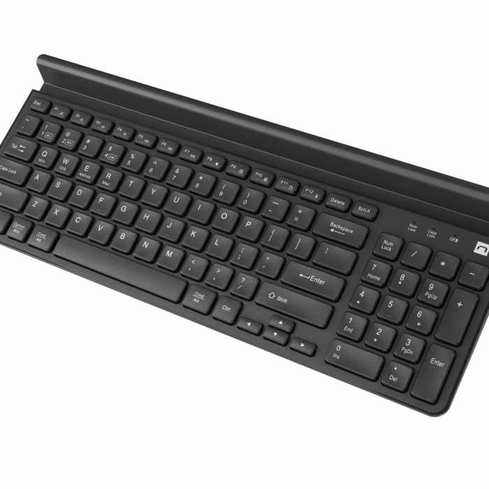 Natec | Keyboard | Felimare NKL-1973 | Keyboard | Wireless | US | Black | 2.4 GHz, Bluetooth | 415 g