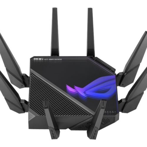 Wifi 6 802.11ax Quad-band Gigabit Gaming Router | ROG GT-AXE16000 Rapture | 802.11ax | 1148+4804+4804+48004 Mbit/s | 10/100/1000 Mbit/s | Ethernet LAN (RJ-45) ports 4 | Mesh Support Yes | MU-MiMO Yes | No mobile broadband | Antenna type External/Internal | 1xUSB 3.2, 1x USB 2.0