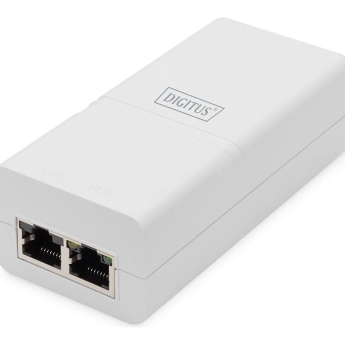 Digitus | Gigabit Ethernet PoE+ Injector | DN-95132 | 10/100/1000 Mbit/s | Ethernet LAN (RJ-45) ports 1xRJ-45 10/100/1000 Mbps Gigabit