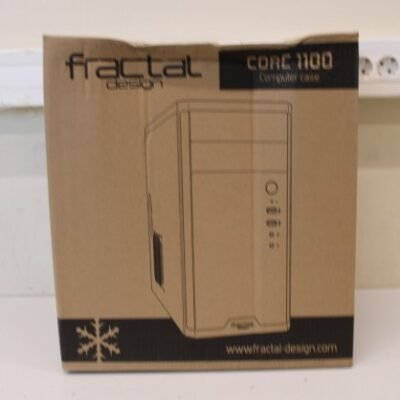 SALE OUT. Fractal Design Core 1100, Black | Fractal Design | CORE 1100 | Black | Micro ATX | DAMAGED PACKAGING | Power supply included No | ATX PSUs, up to 185mm if a typical-length optical drive is mounted