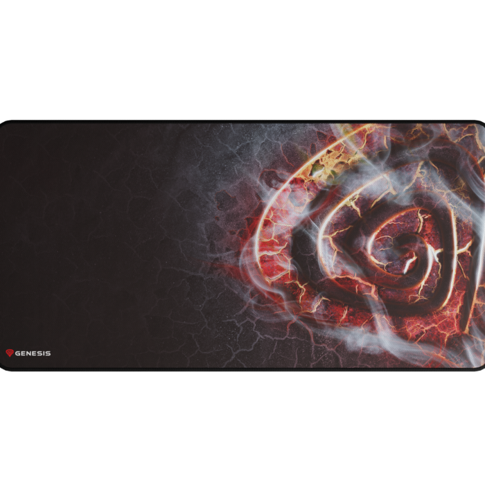 Genesis | Mouse Pad | Fabric, Rubber | Carbon 500 MAXI LAVA G2 Edition | Multicolor