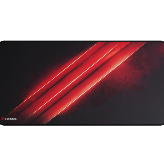 Genesis | Mouse Pad | Fabric, Rubber | Carbon 500 MAXI FLASH G2 Edition | Multicolor