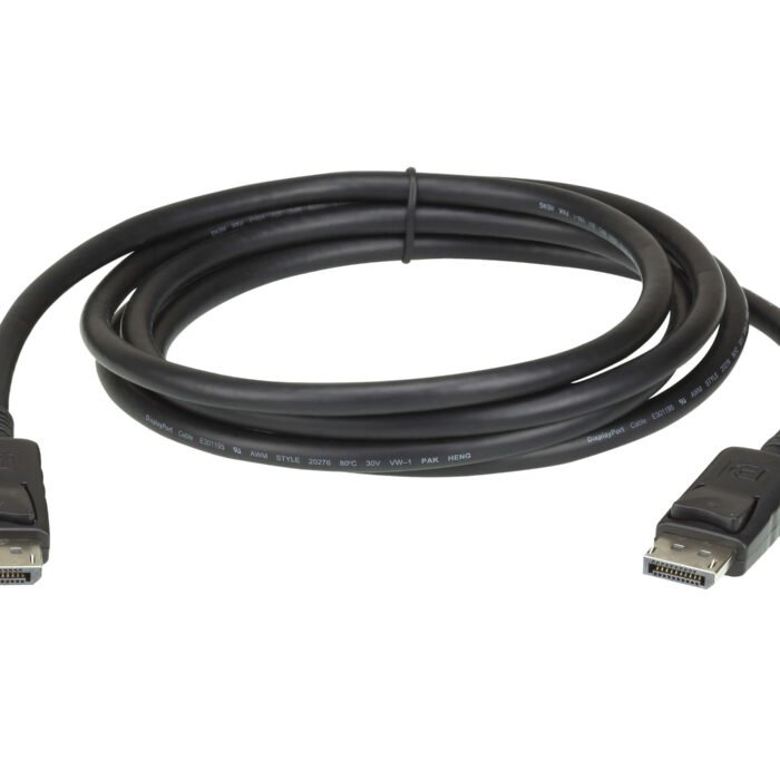 Aten | DisplayPort rev.1.2 Cable | Black | DP to DP | 3 m