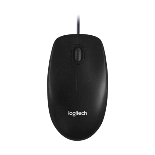 Logitech | Mouse | M100 | Optical | Optical mouse | Wired | Black
