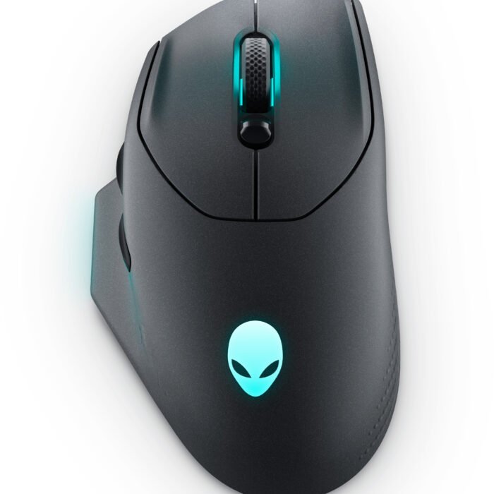Dell | Gaming Mouse | AW620M | Wired/Wireless | Alienware Wireless Gaming Mouse | Dark Side of the Moon