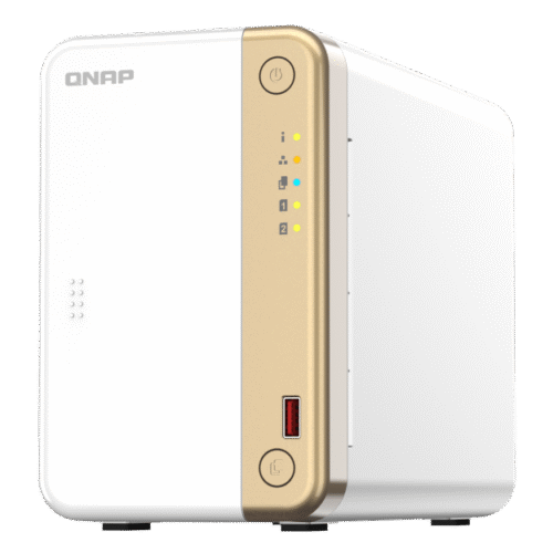 QNAP | 2-Bay desktop NAS | TS-262-4G | Intel Celeron | N4505 2-core | Processor frequency 2.9 GHz | 4 GB