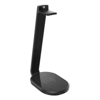 Lenovo | Accessories | Legion S600 Gaming Station | Contact charging for H600 Wireless Headset (5W / ~2.5hr to full); Qi charger with front-facing LED indicator on base for Qi-enabled devices (up to 10W); 2 x extra USB A ports that support data pass-through technology; Power adapter included in the box (45W) for easy setup | USB 2.0 ports quantity 2