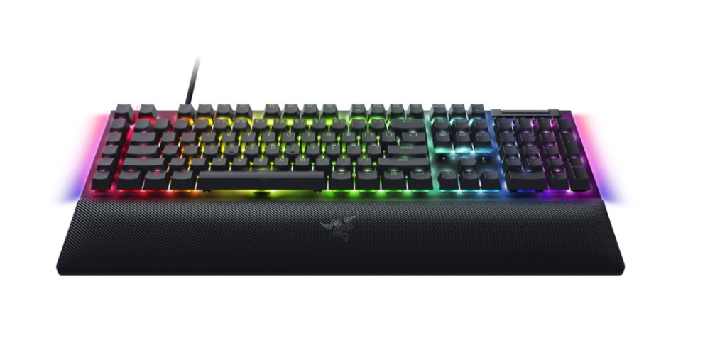 Razer | BlackWidow V4 | Mechanical Gaming keyboard | Wired | US | Black | Green Switch - Image 2