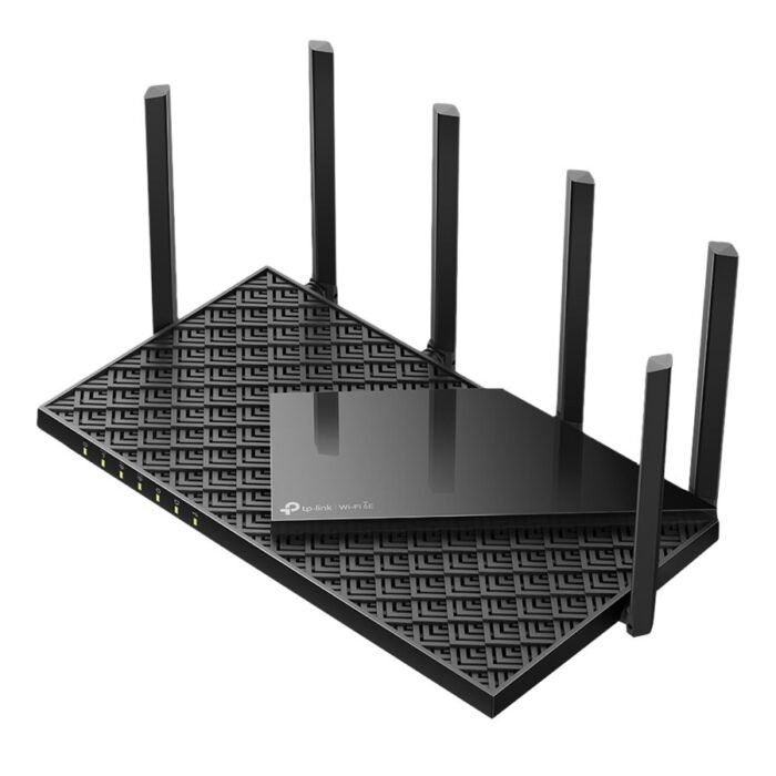 AXE5400 Tri-Band Gigabit Wi-Fi 6E Router | Archer AXE75 | 802.11ax | 10/100/1000 Mbit/s | Ethernet LAN (RJ-45) ports 4 | Mesh Support Yes | MU-MiMO No | No mobile broadband | Antenna type External | 1
