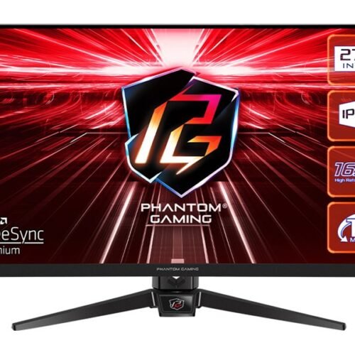 ASRock | Gaming Monitor | Phantom PG27FF1A | 27 " | IPS | 16:9 | 165 Hz | 1 ms | 1920 x 1080 pixels | 250 cd/m² | 1 | HDMI ports quantity 2 | Black