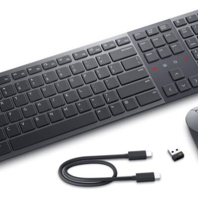 Dell | Premier Collaboration Keyboard and Mouse | KM900 | Keyboard and Mouse Set | Wireless | LT | Graphite | USB-A | Wireless connection