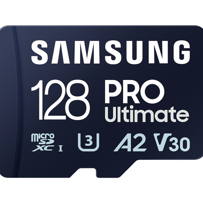 Samsung | MicroSD Card | PRO Ultimate | 128 GB | microSDXC Memory Card | Flash memory class U3, V30, A2 | SD adapter