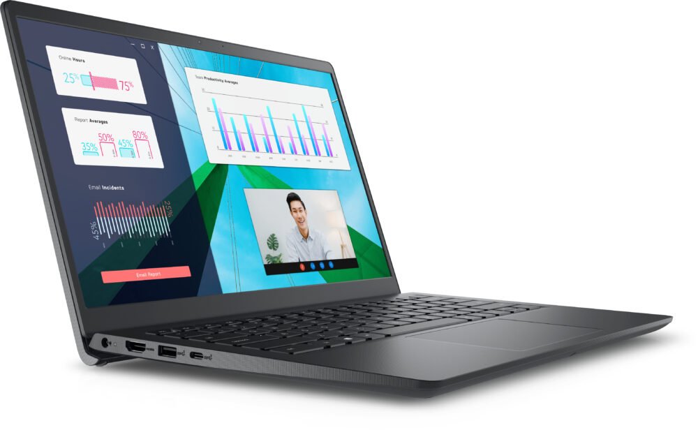 Dell | Vostro 14 3430 | Black | 14 " | WVA | FHD | 1920 x 1080 | Anti-glare | Intel Core i5 | i5-1335U | 8 GB | DDR4 | Solid-state drive capacity 512 GB | Intel UHD Graphics | Windows 11 Pro | 802.11ac | Keyboard language English | Keyboard backlit | Warranty 36 month(s) | Battery warranty 12 month(s) - Image 6