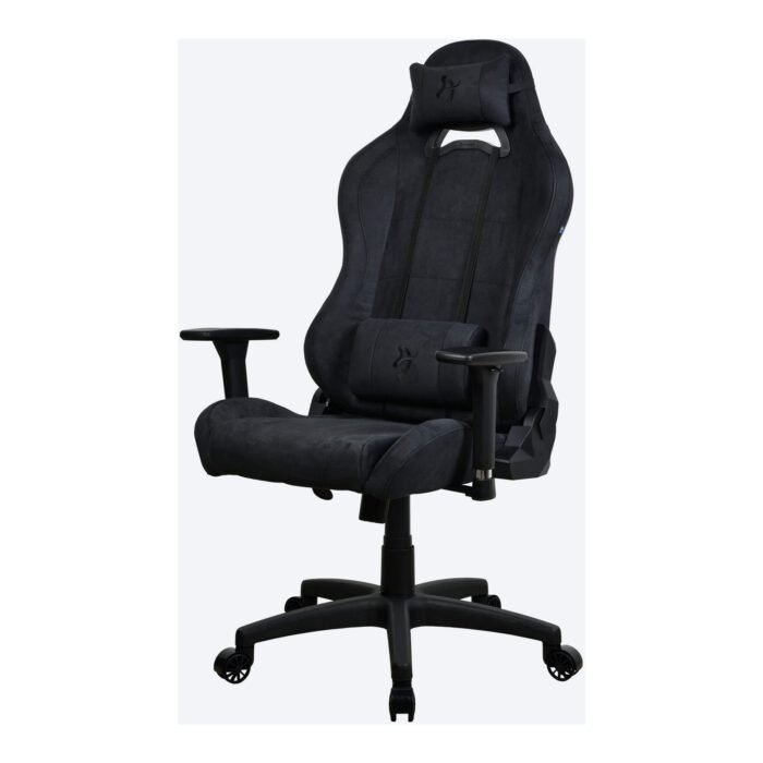 Arozzi Frame material: Metal; Wheel base: Nylon; Upholstery: Supersoft | Gaming Chair | Torretta SuperSoft | Pure Black