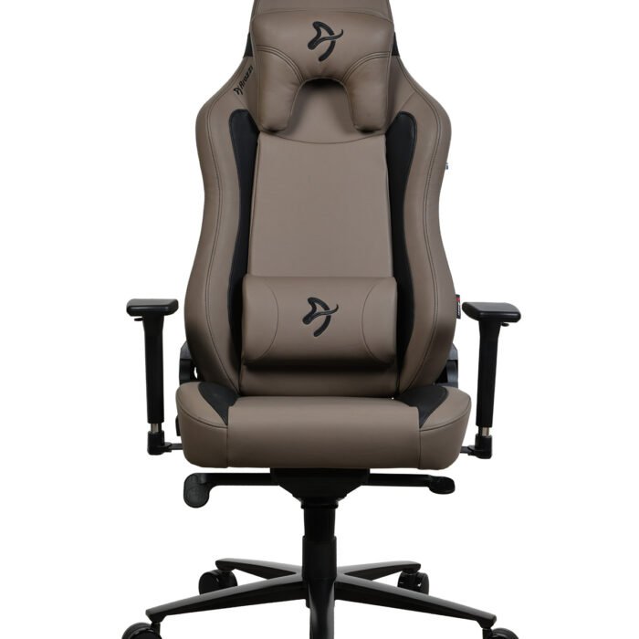 Arozzi Frame material: Metal; Wheel base: Aluminium; Upholstery: Soft PU | Arozzi | Gaming Chair | Vernazza SoftPU | Brown